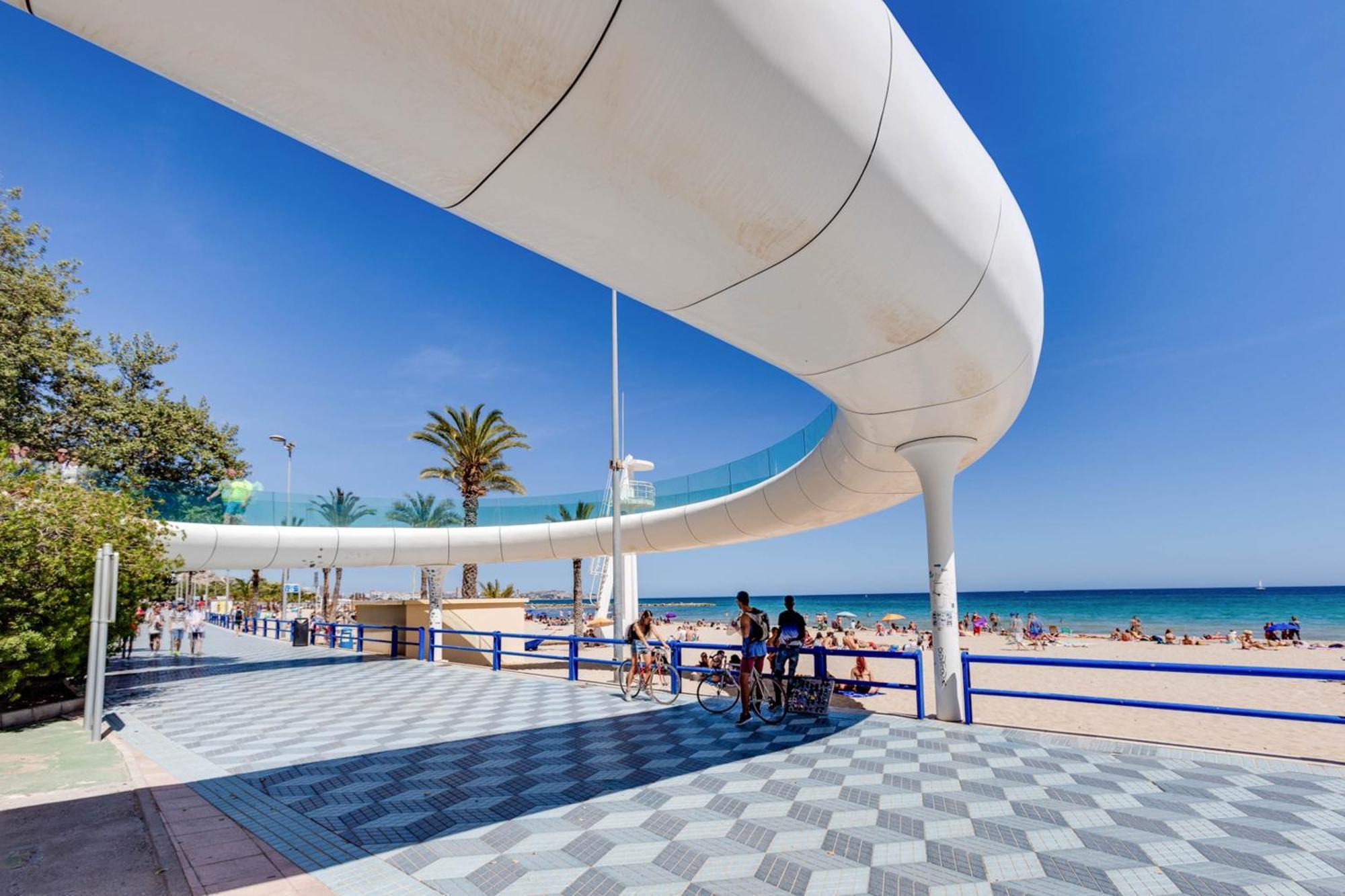 Hb Apartments - Mercado Central - Rambla Alicante - La Suite De La Playa Esterno foto